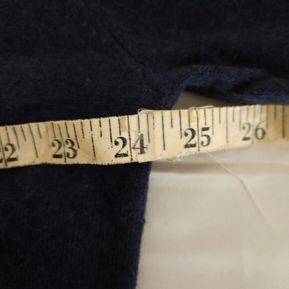 NWT Five Four Club Mens XL Navy Blue Quarter 1/4 Zip Mock Neck Sweater Acrylic - Picture 4 of 6